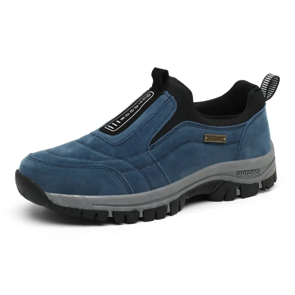 Men's non-slip casual sports shoes wear-resistant hiking shoes Outdoor 2024 fashion comfortable flat walking shoes for men - Image 3