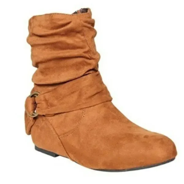 2022 Winter Shoes Women Boots Casual Lightweight Ankle Boots Plus Size Comfortable Soft Bottom Flats Women Couple Botas De Mujer - Image 3