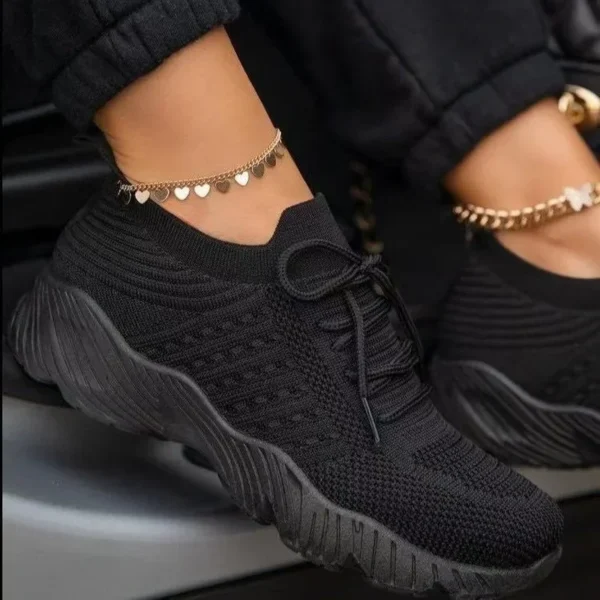 Breathable Mesh Shoes Women Sneakers 2025 Fashion Platform Women's Sports Shoes Plus Size Light Vulcanize Shoe Ladies Tennis New - Image 2