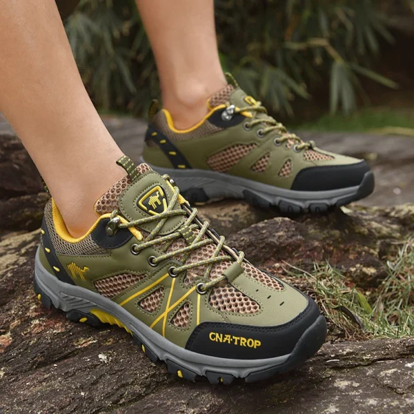 Men's Hiking Shoes Breathable Mesh Sports Single Shoes Summer Outdoor Wear-resistant Hiking and Hunting Tactical Sports Shoes - Image 2