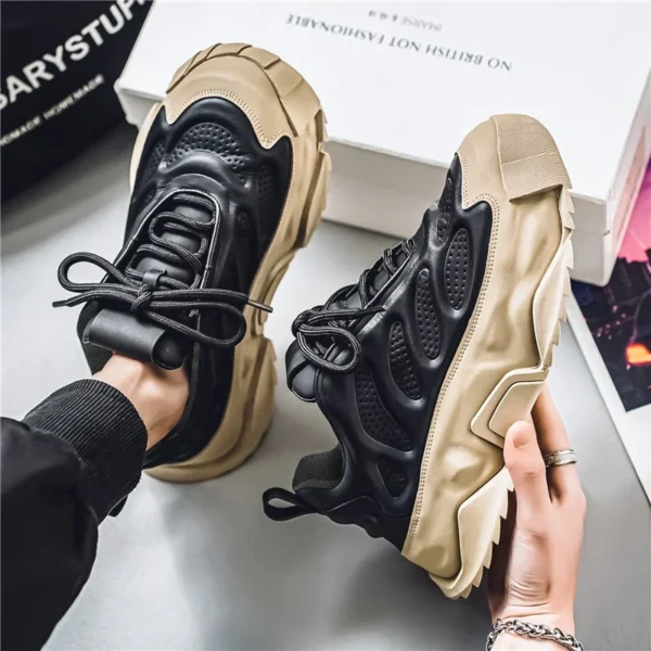 CYYTL Men Sneakers Platform Outdoor Shoes Casual Tennis Fashion Running Sports Hiking Designer Luxury Skateboard Leather Loafers - Image 6