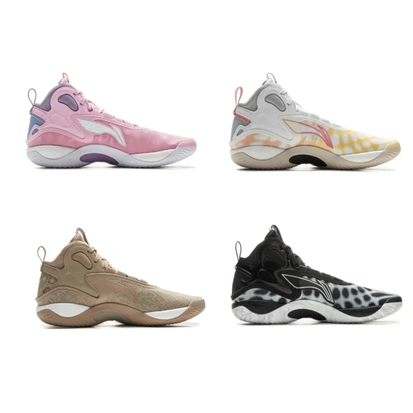 Li-Ning Men YUSHUAI XIX Professional Basketball Shoes SYNCHRO-ADJUST SYSTEM LiNing Sports Competition Shoes Sneakers ABAV005 - Image 2