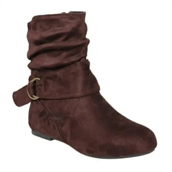 2022 Winter Shoes Women Boots Casual Lightweight Ankle Boots Plus Size Comfortable Soft Bottom Flats Women Couple Botas De Mujer - Image 4