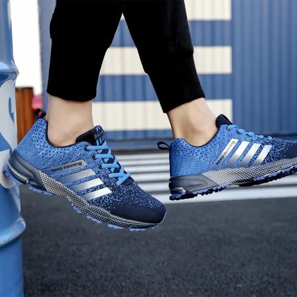 Best Men Casual Sport Shoes Light Sneakers Women's White Outdoor Breathable Mesh Black Running Shoe Athletic Jogging Tennis Shoe - Image 6