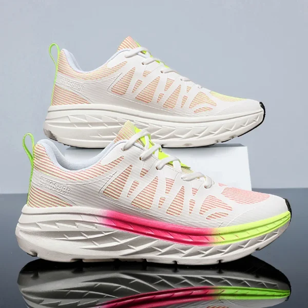 Men Running Shoes Breathable Outdoor Sports Fashion Summer New Pattern Lightweight Comfortable Women Walking Sneakers - Image 4