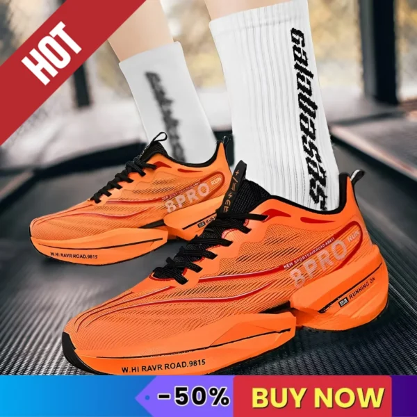 NEW Sports Running Shoes Men Marathon Breathable Lightweight Comfortable Women Athletic Outdoor Fitness Sneakers Carbon Plate - Image 3