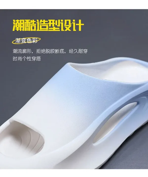 Comwarm New Men's Summer Sports Sandals Fashion Thick Sole EVA Slippers Soft Hollow Unisex Leisure Sandals Non-slip Beach Shoes - Image 6