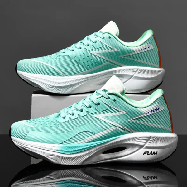Running Shoes Women Mesh Lightweight Comfortable Outdoor Sports Breathable Marathon Lace-up Sneakers Trendy Jogging Shoes Man - Image 2