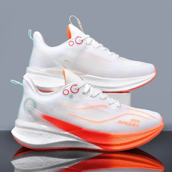 Mens Trainers Lightweight Shock-absorbing Sole Mesh Breathable Sneakers Comfortable Training Outdoor Mens Running Shoes - Image 2